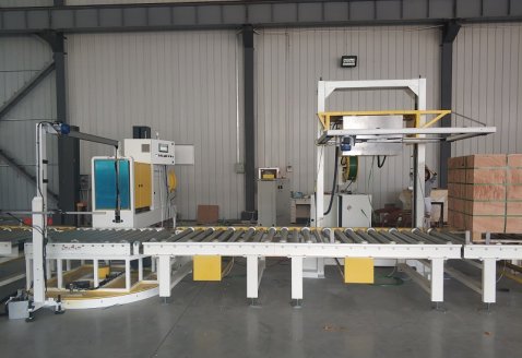 PET托盤(pán)井型包裝線