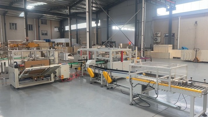 翻轉(zhuǎn)側(cè)推式裝箱機