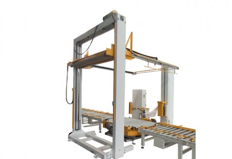 在線覆頂膜纏繞機(jī)